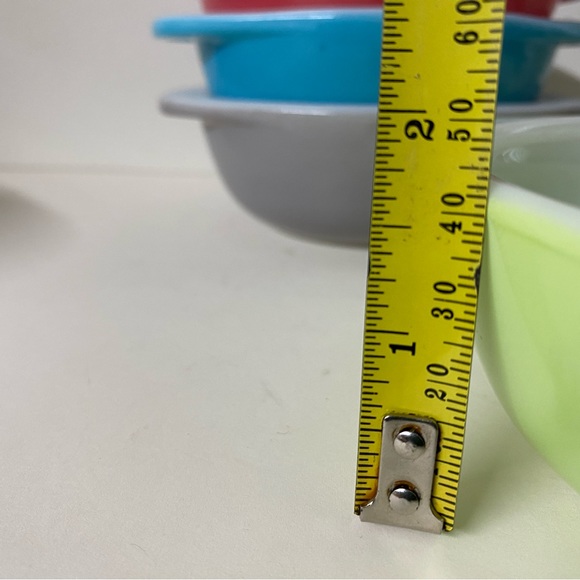 Set of 4 Vintage Pyrex 080s Individual casseroles with ALL 4 lids - Picture 14 of 16